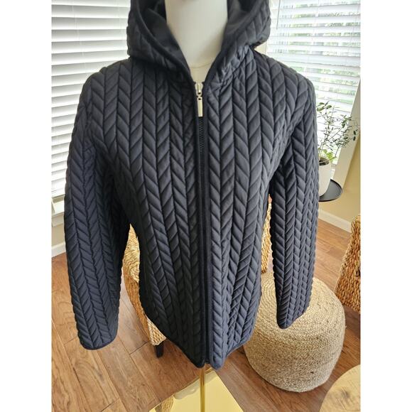 Cole B Sport Quilted Performance Jacket Women's Size M Full Zip - Picture 3 of 13